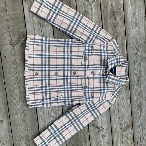 Vintage Burberry London Novacheck Bomber Jacket Size 6 - Picture 12 of 16